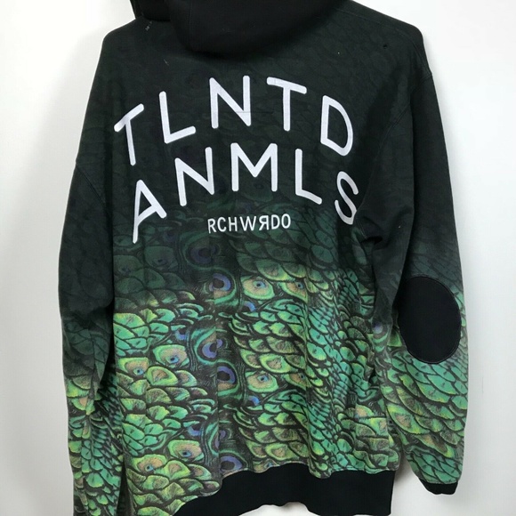 Rich Wierdo RCHWRDO Pop Culture Peacock Mens XL Ta - Picture 5 of 6